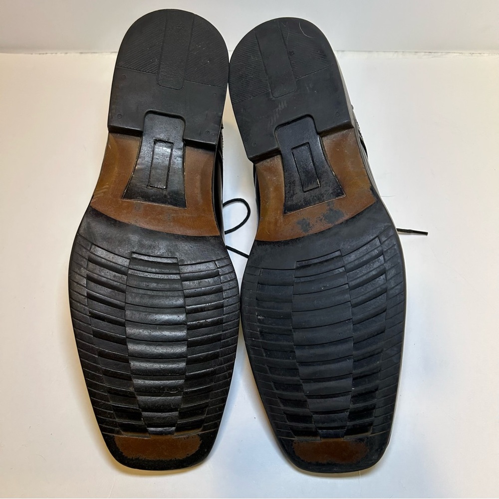 Giorgio Brutini Black Leather Oxford Shoes Men’s Size 12 - Picture 5 of 6